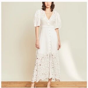 Veronica Beard Hope Eyelet Maxi Dress